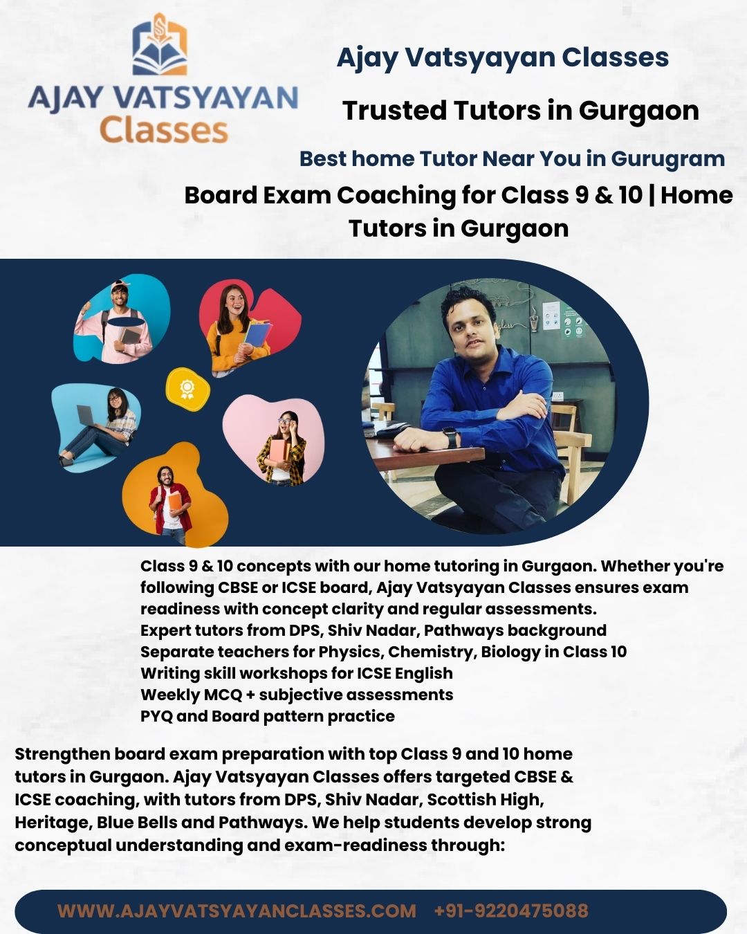 Top Home Tutor near you Gurgaon